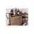 Sterling Metal Bar Cart