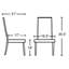 Stylish And Comfortable Leatherette Padded Parson Chair Set For Modern Living Spaces-1878392908