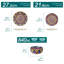 Porcelain Dinnerware Set 12 Pieces , Multicolour Set, For 4 Person, In Bohemian Style-123687067