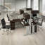 Bureau en poste de travail en L-29122987
