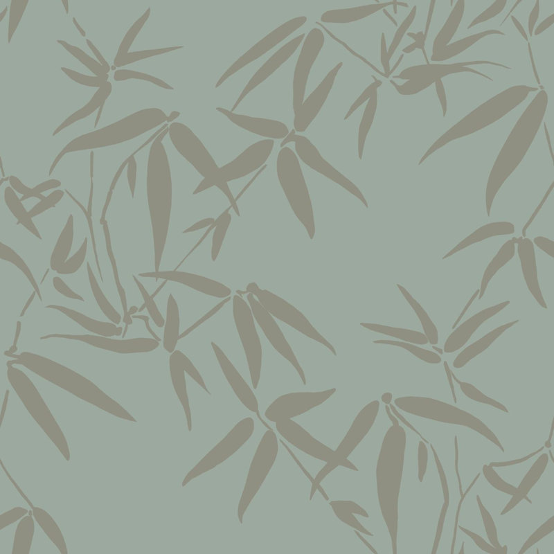 Horrocks 33' L x 20.9" W Wallpaper Roll, Green