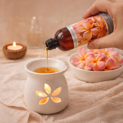 Hosley's Set of 2, 5 oz Tropical Hawaiian Mist Fragrance Warming Oils. Ideal Gift for Weddings, spa, Reiki, Meditation, Bathroom Settings. P1