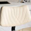 Structure avec chaises pivotantes à 360 °, hauteur réglable, beige, pour salle à manger / café / îlot de cuisine, 2 tabourets, dossier et siège, rembourrés de mousse,