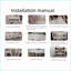 Portable Wardrobe Closet Organizer | 12 Cubes, 2 Hanging Rods, 16 Hangers, Magnetic Doors | White | Polypropylene