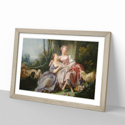 The Love Letter by Francois Boucher - Picture Frame Painting