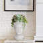 Concrete Effect Indoor Plant Pot, Greek Goddess Statue Planter, Flower Pot for Indoor Plants, Decorative Pot Cover L27 W24 H39 cm, with Inner Top D20 cm-1167191507