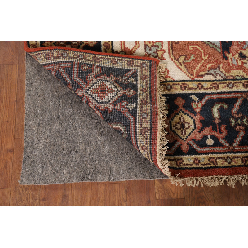 Tapis unique orange / rouille de 7 pi 9 po x 9 pi 10 po One-of-a-Kind