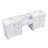 84'' Double Bathroom Vanity With Quartz Top And Buld In Power Outlets-244538593