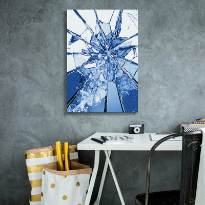 Wrought Studio™ 'Broken Glass' by Andreas Magnusson Canvas Wall Art