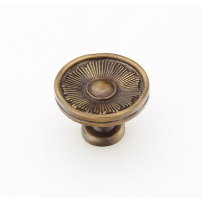 Sunburst Round Knob