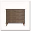 Grande commode à 4 tiroirs avec pied en bois massif-901765985