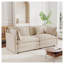 Canapé-lit modulaire en tissu d'ameublement Chenille-850647512