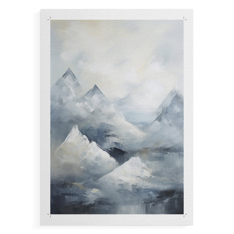 Paysages série CCxxxvi - impression sur toile seulement - non encadrée, H 48 po x l 32 po
