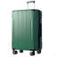 Valise rigide, valises légères et durables en ABS avec roues doubles, valise extensible 28 po à carreaux