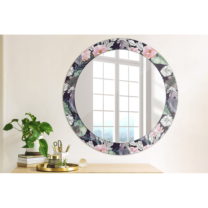 Huldar Glass Flat Wall Mirror