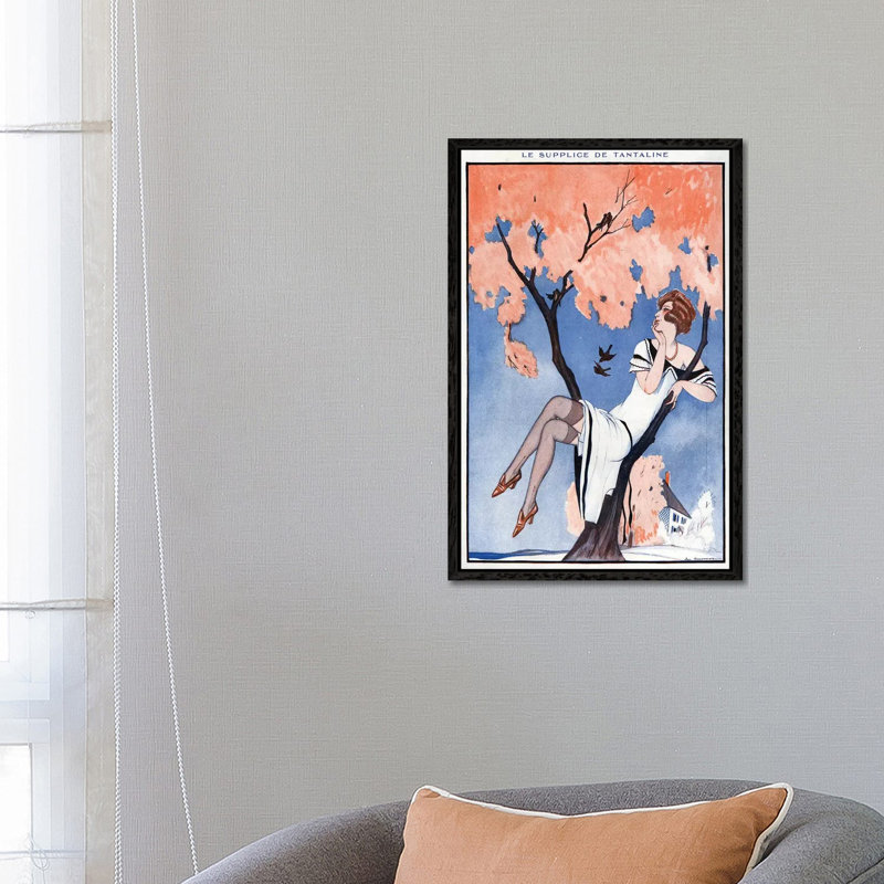 1924 La Vie Parisienne Magazine Plate by The Advertising Archives - Gallery-Wrapped Canvas Giclée on Canvas