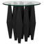 Soldier Glass End Table
