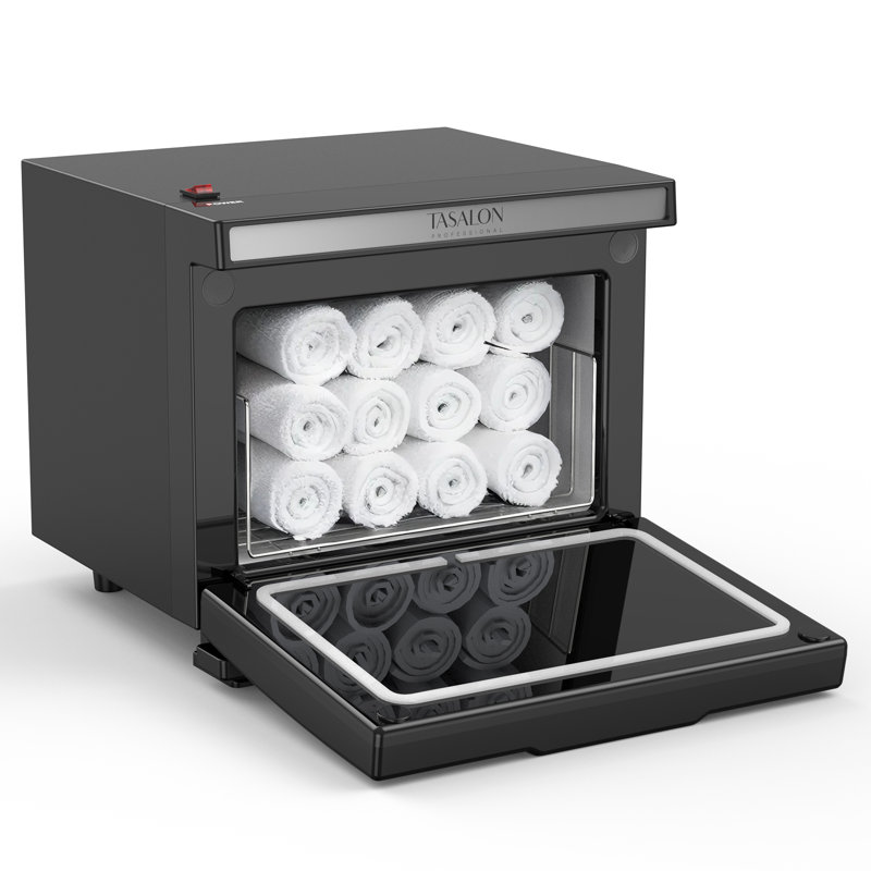 Armoire chauffante pour serviettes 8L, Noir