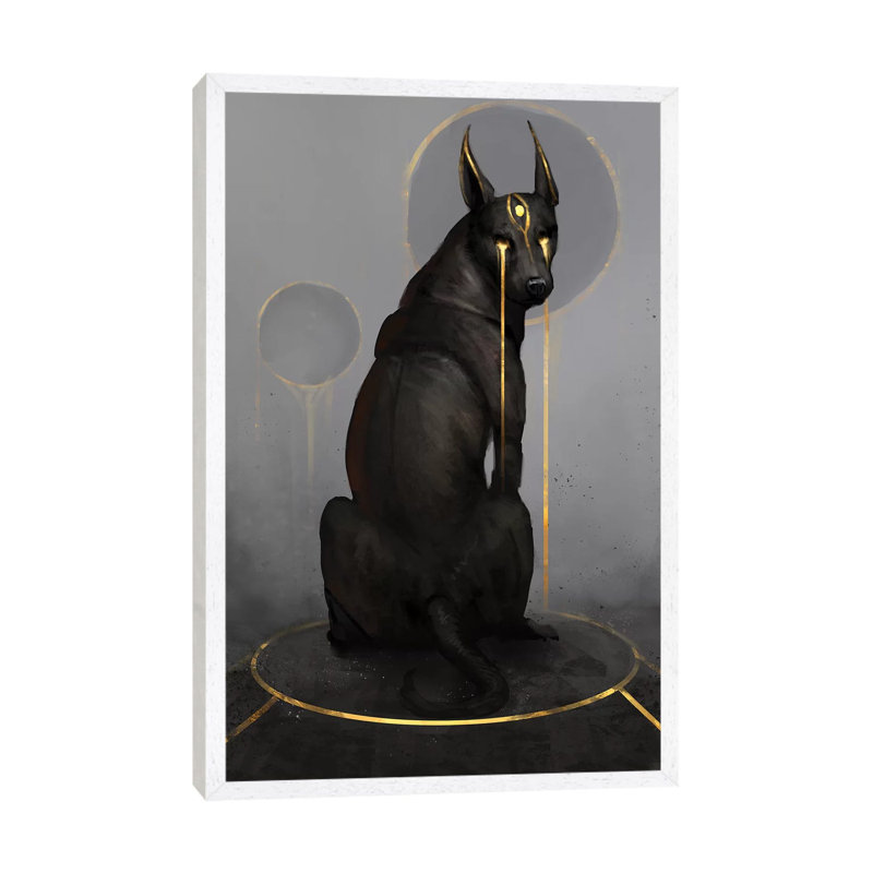Still by Jade Merien - Print on Canvas, 101.6cm H x 66.04cm W x 3.81cm D, White Framed