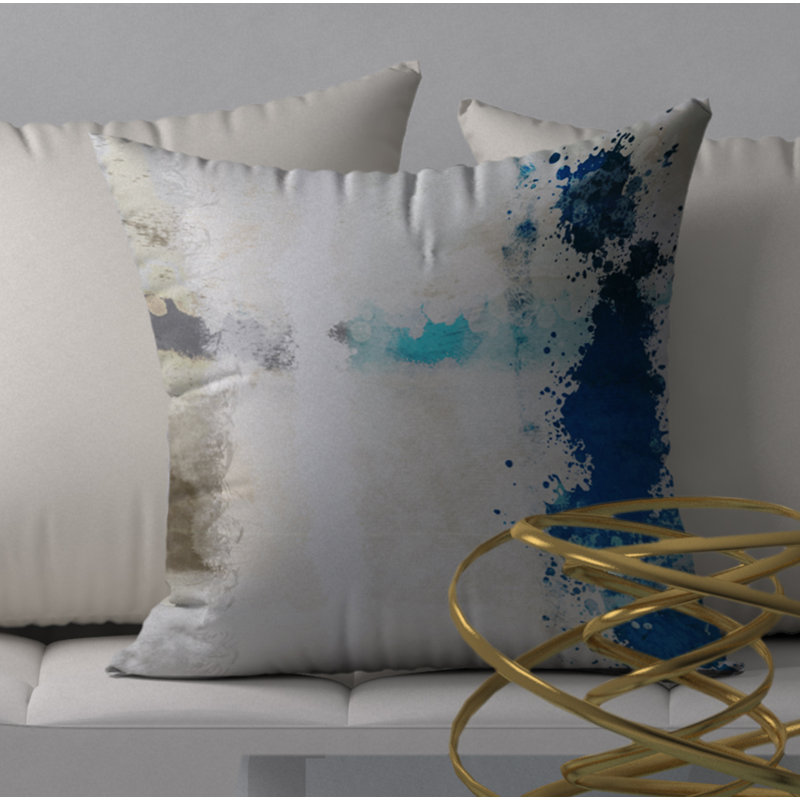  Housse de coussin carré et insert, H 20 po x l 20 po