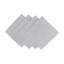Serviette carrée à rayures 100% coton Flaxberry