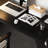 Black Rectangular Solid Wood+Iron desk-396648703