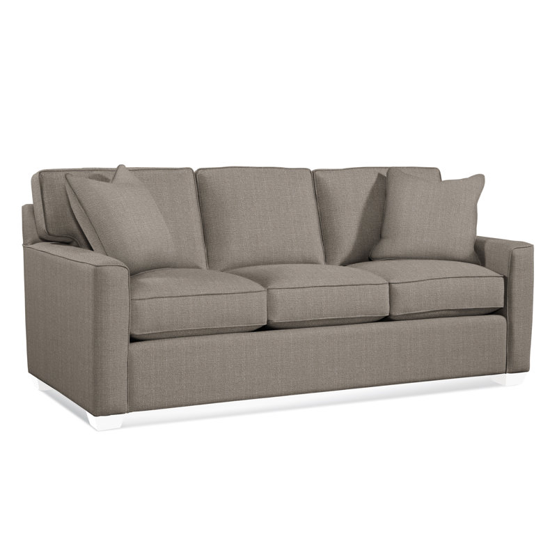 Easton Sofa, Stone Crypton Performance, Innerspring Mattress, Frost White