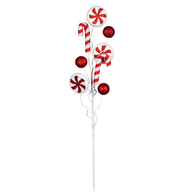 Jet de canne en bonbon