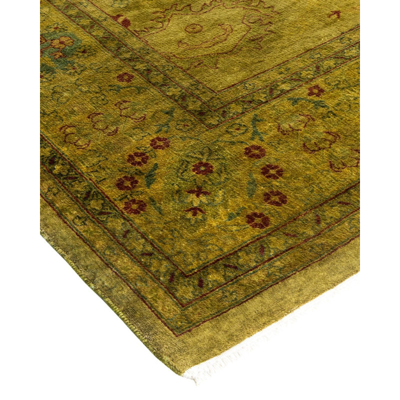 Fine Vibrance One-of-a-Kind 6' 3" X 9' 5" Hand Knotted Area Rug