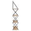 Bilst 4 Piece Solid Wood Tiered Shelf