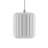 Dove 30 - Light Painted Silver/White Cluster Pendant