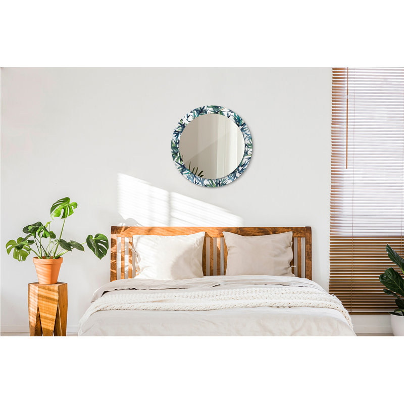 Huldar Glass Flat Wall Mirror