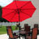 Delaplaine 9' Solid Octagon Market Umbrella with Push-Button Tilt