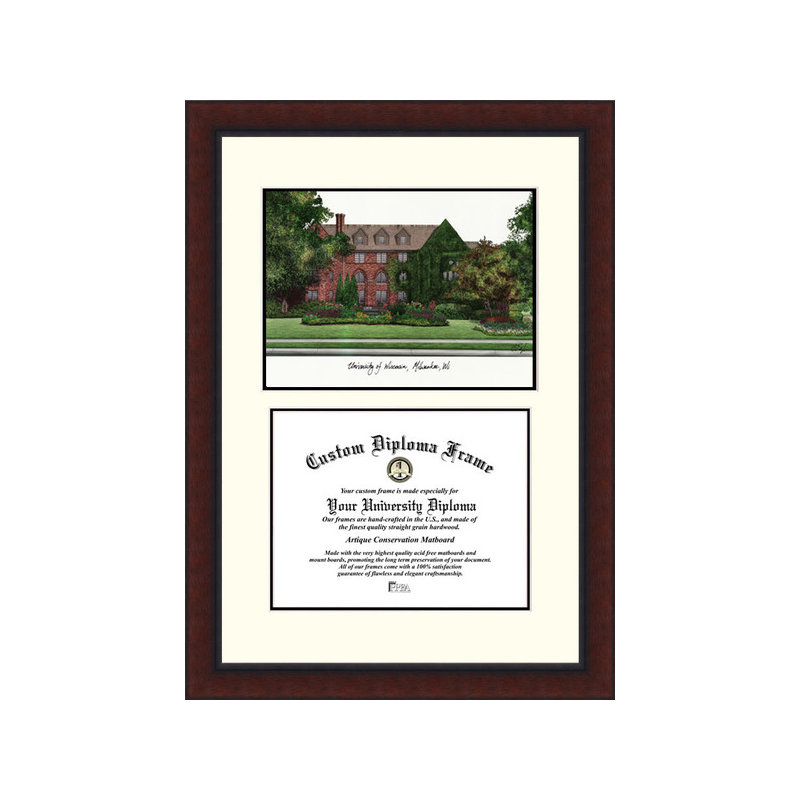 Cadre de diplôme uwm legacy NCAA