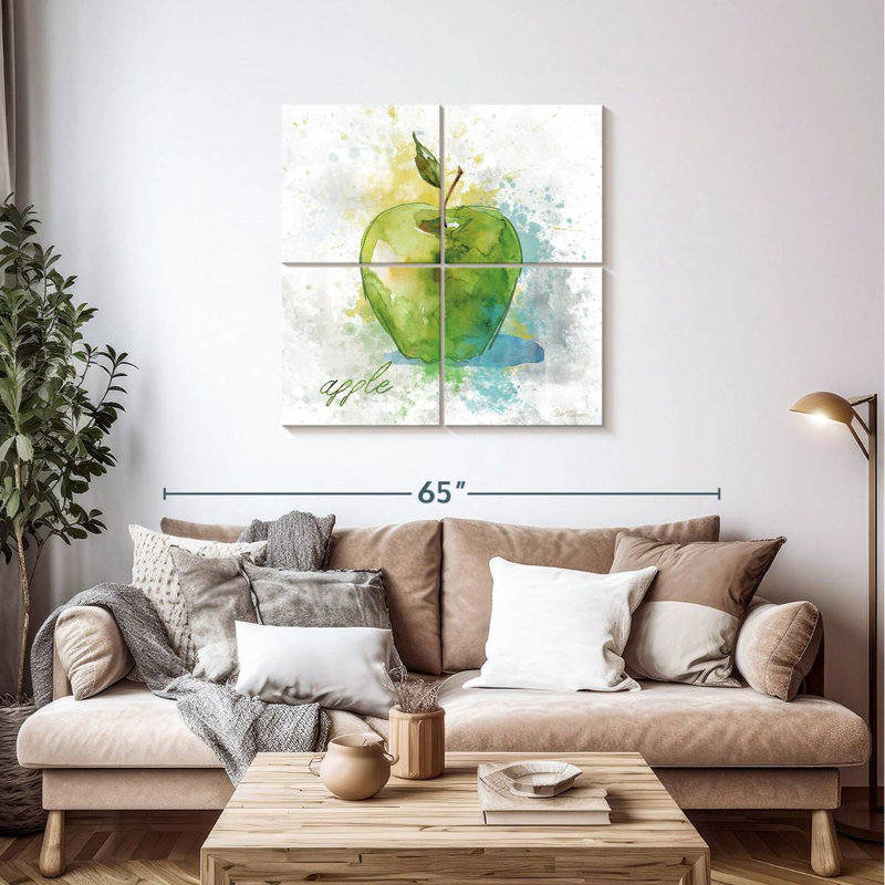 Yarlin A Fresh Apple, 38" H x 38" W
