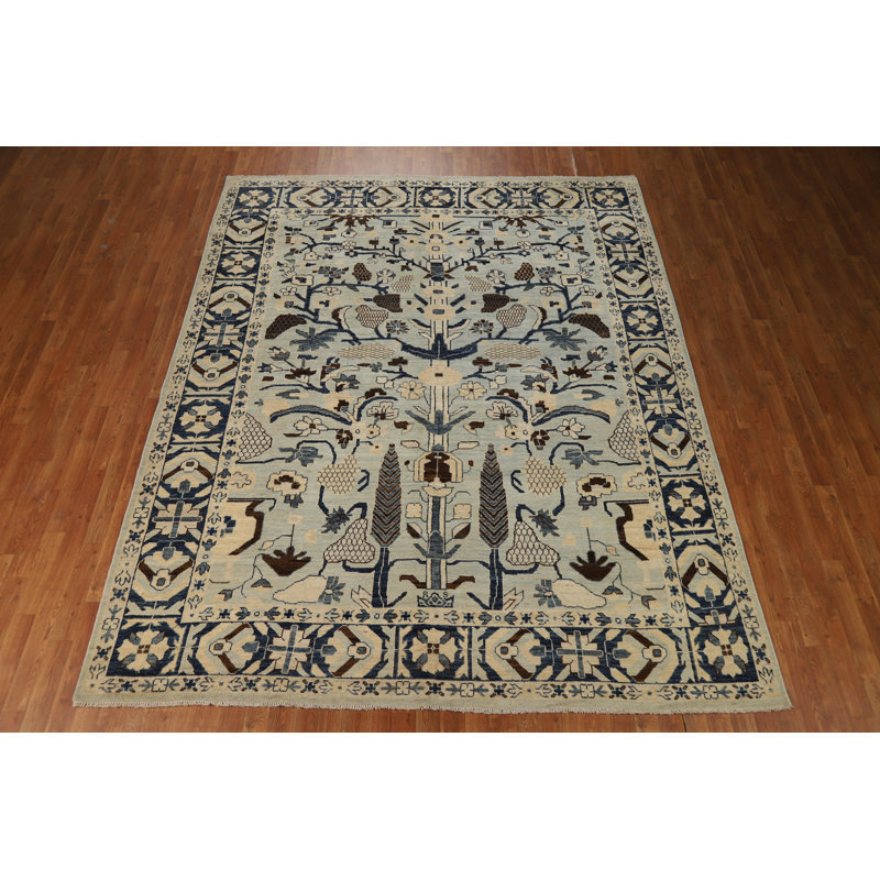 Vegetable Dye Oushak Turkish Area Rug 8x10