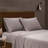 Luxury Soft Microfiber Sheet Set - 6 Piece Solid Bedding Bundle with Pillowcases - Garment Washed for Ultimate Comfort and Durability-116386965-116386967