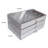 Stackable Clear Acrylic Velvet Jewellery Storage Box With 3 Drawers-1390751503