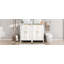 Meuble-lavabo moderne de 48 pouces avec lavabo en céramique, portes à fermeture en douceur, tiroir rabattable, tablettes de porte à double couche, solution de rangement élégante-1760603890