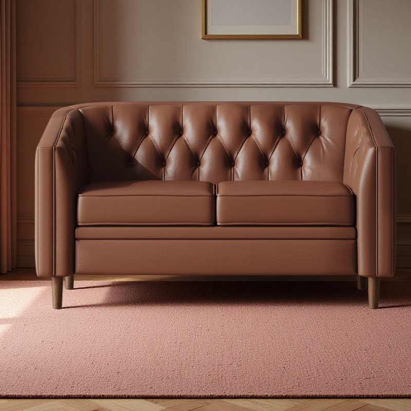 LOVESEAT, Marron clair