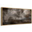 Paysage de forêt brumeuse avec arbres dénudés, tons neutres, décor rustique naturel, très grand format, impression sur toile encadrée-131099679-131099676