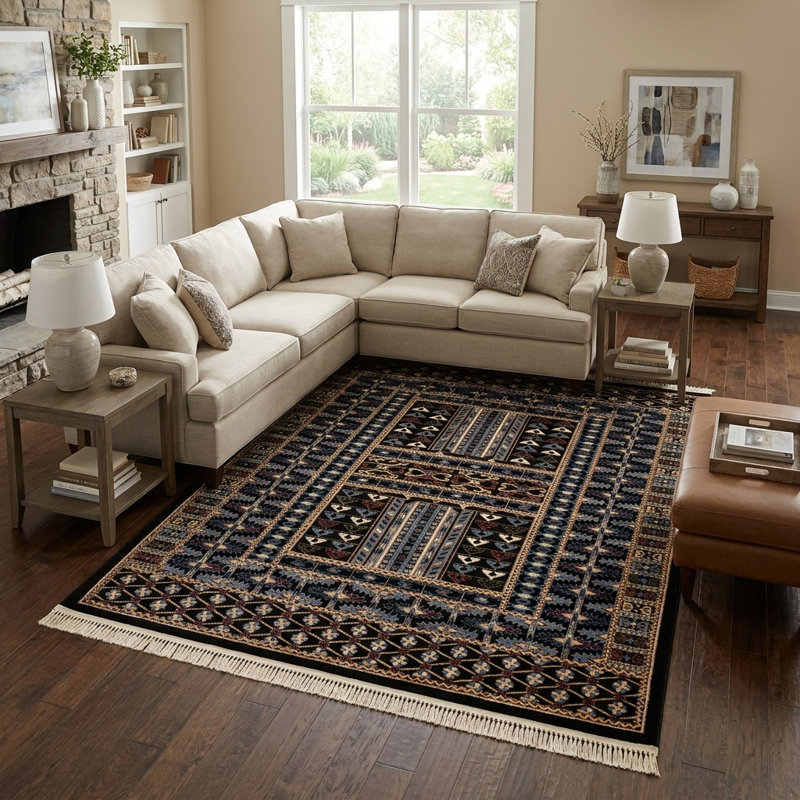Tapis Sajur Laurenza, Rectangle 5'3" x 7'1"