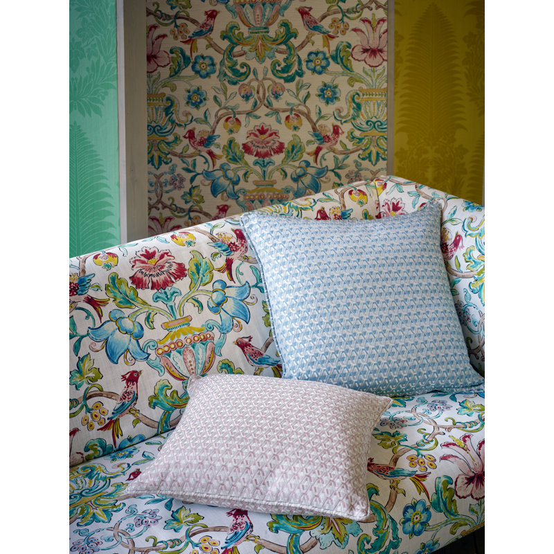Pompadour Fabric, Indigo
