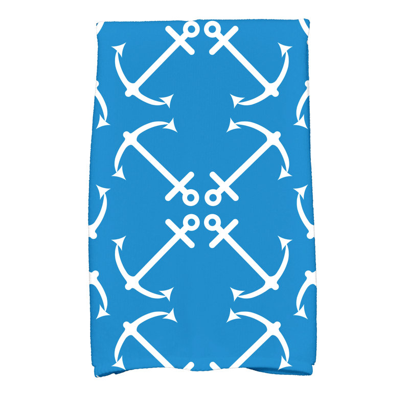Hancock Tea Towel Kitchen Towel, Blue