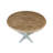 Imilia Solid Wood Pedestal Dining Table-314037702-314037697