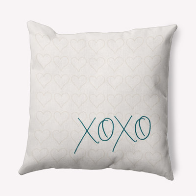 Outdoor Reversible Throw Pillow
