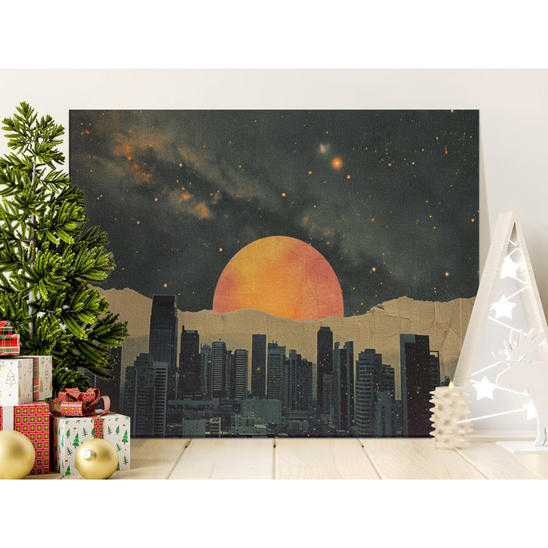 Poindexter Wrapped Canvas Print Set, 48x16