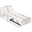 Canapé-lit 4 en 1, fauteuil-lit, repose-pieds pliant multifonctionnel avec pochette de rangement et port USB pour petit appartement, salon, chambre à coucher, couloir