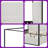 Queen Size Luxury Metal Canopy Bed with Tall Plush Corduroy Headboard & Frame Support - No Box Spring Needed, White-2003339084