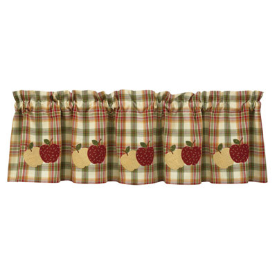  Red Apple Lined Valance 60L
